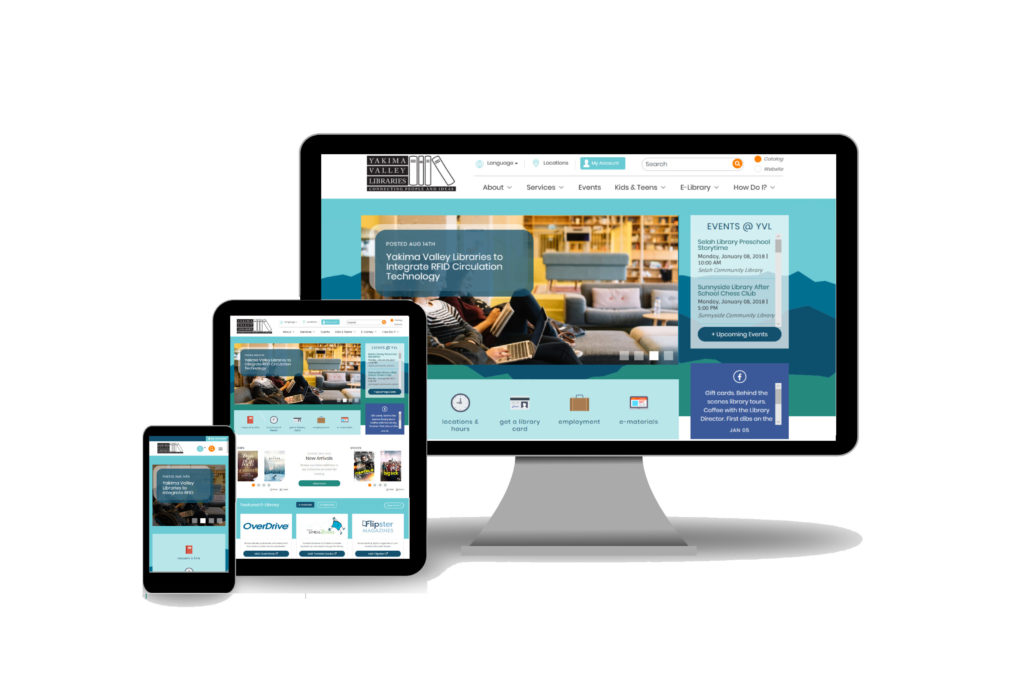 YVL Debuts New Website - Yakima Valley Libraries
