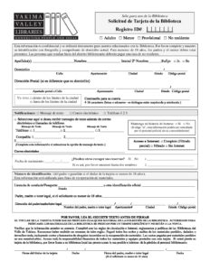 Library Card Registration Form SPA - Dec2019 - Yakima Valley Libraries